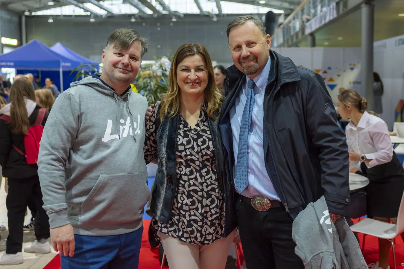 Martin Mikš, ředitel STAREZ, Kateřina Jarošová,  zastupitelka pro marketing a PR města Brna, Mgr. Jan Kubata, generální ředitel Veletrhy Brno, a.s.